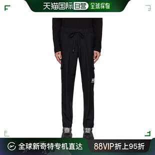 香港直邮潮奢 范思哲 Piece 黑色 Number Jeans 男士 工 Versace