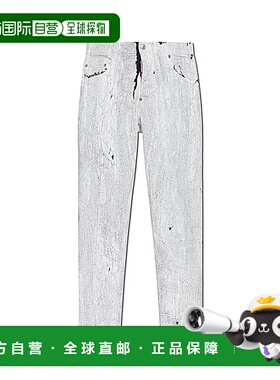 香港直邮DSQUARED2 男士T恤 S71LB1572S30733BIANCO SS2025