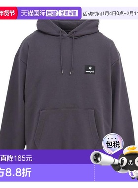 日本直邮Snow Peak 方形logo连帽运动卫衣 [NSD-SW-25AU002]
