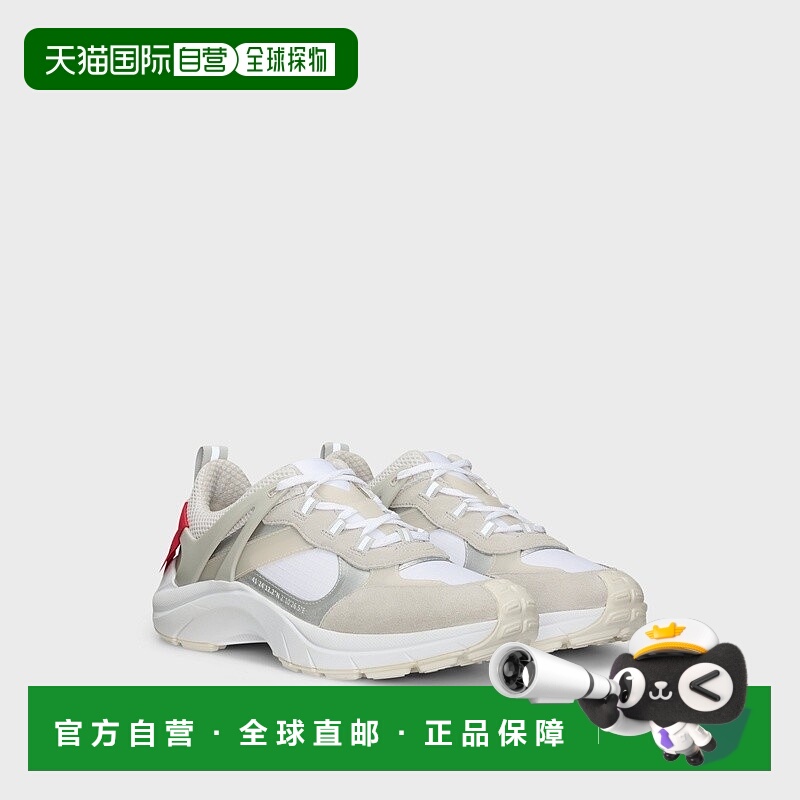 自营欧洲直邮HUGO BOSS雨果HUGO RED绒面革和网眼跑步运动鞋男鞋