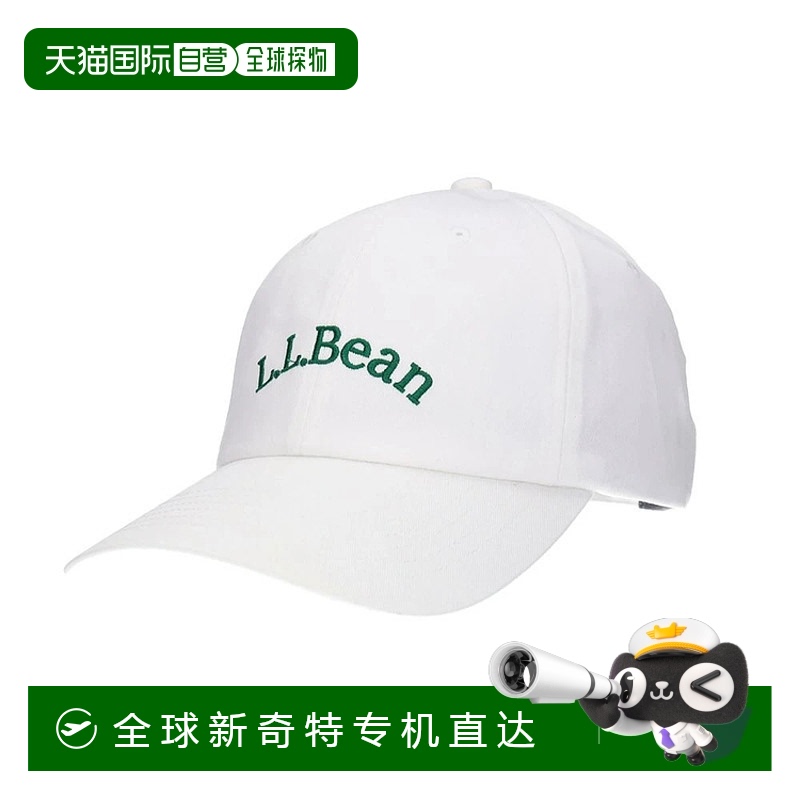 1h可退 日本直邮L.L.Bean 男女通用有机棉刺绣LOGO棒球帽 25ALB51