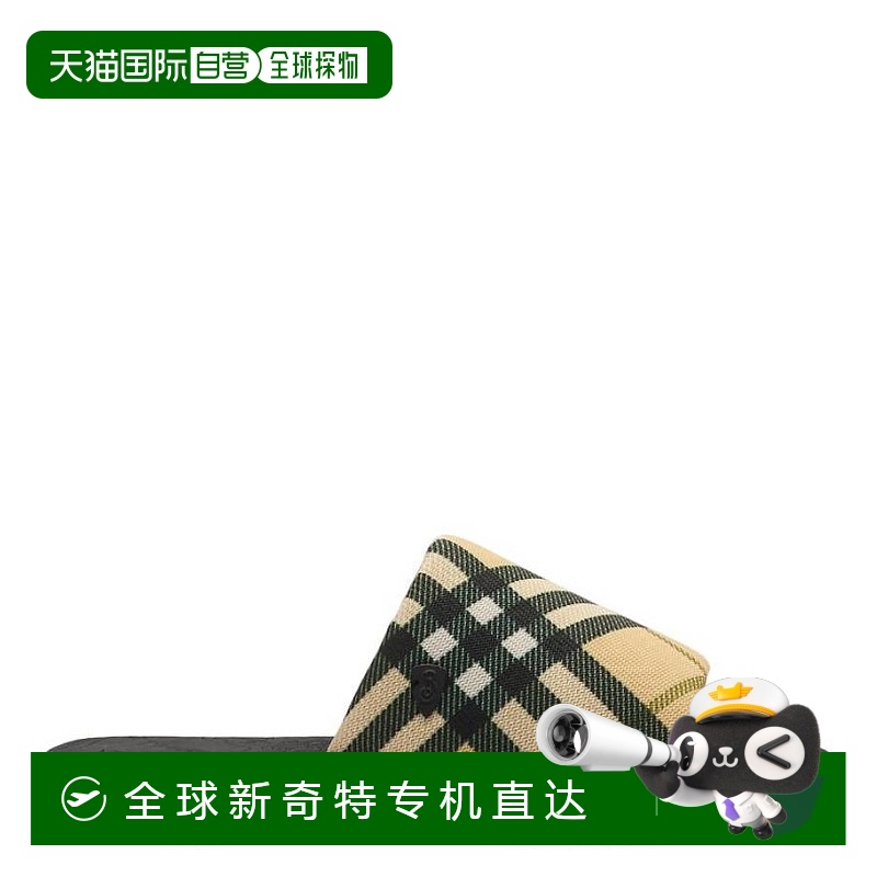 自营 Burberry Check Trek幻灯片-谷物ip检查 【美国奥莱】直发