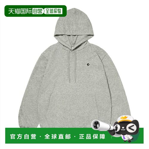 日本直邮匡威 CONVERSE 男士钻石logo加绒连帽运动衫 [40200280]