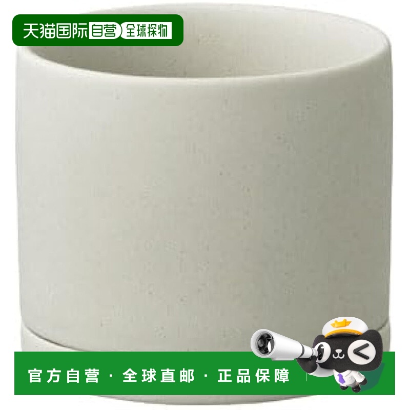 【日本直邮】KINTO 花盆 191 土灰色 85x80mm 29191