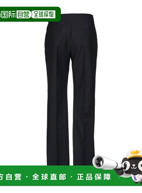 香港直邮GIVENCHY 女士休闲裤 SS2023 BW50XB100H001黑色 直筒裤