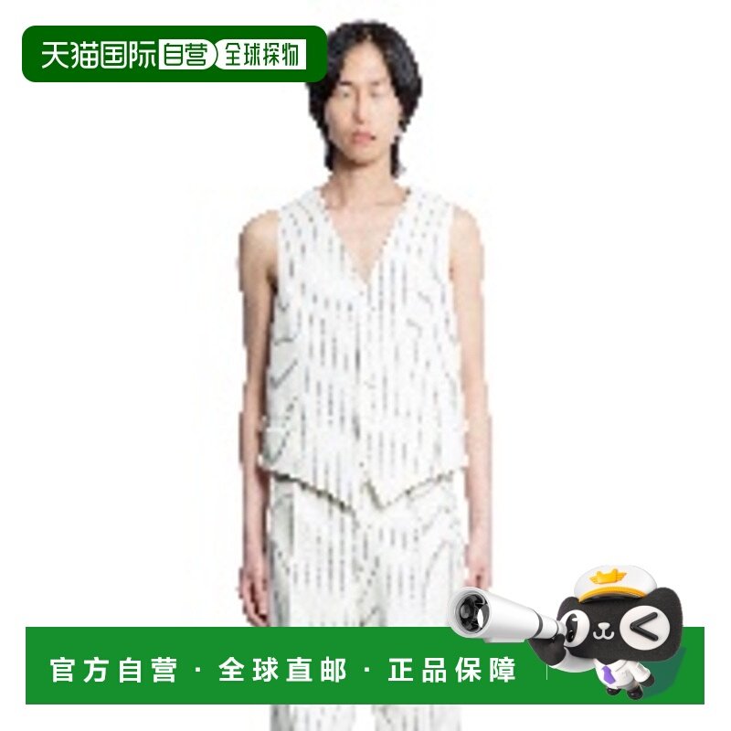 1h可退 香港直邮Celine 思琳 男士 条纹马甲 RI00L0A50 beige米色,男装,常规马甲,淘宝优惠券,粉丝福利购,淘宝优惠卷