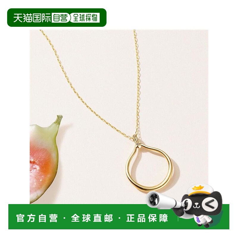 日本直邮日潮 ４℃ K10黄金项链 112516123013