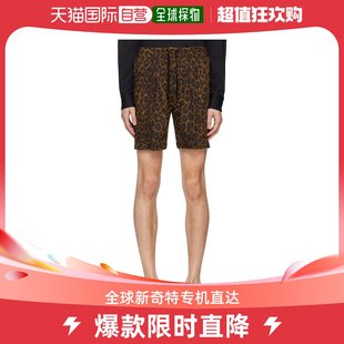 男士 香港直邮潮奢 Ford Tom 棕色豹纹短裤