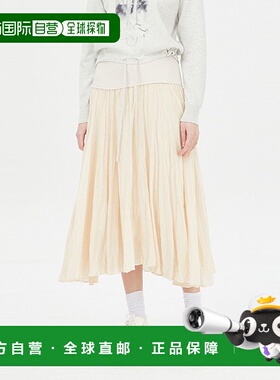 韩国直邮SISLEY 女士半身裙 SASK05411BE百褶裙a字裙