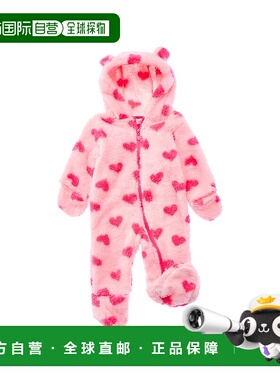 自营Wippette Heart Double Sherpa Pram - pink 美国奥莱直发