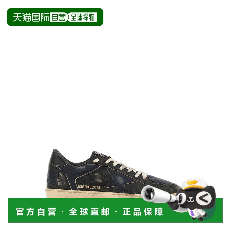 1h可退 香港直邮潮奢 GOLDEN GOOSE 男士 海军蓝 Ball Star Doubl