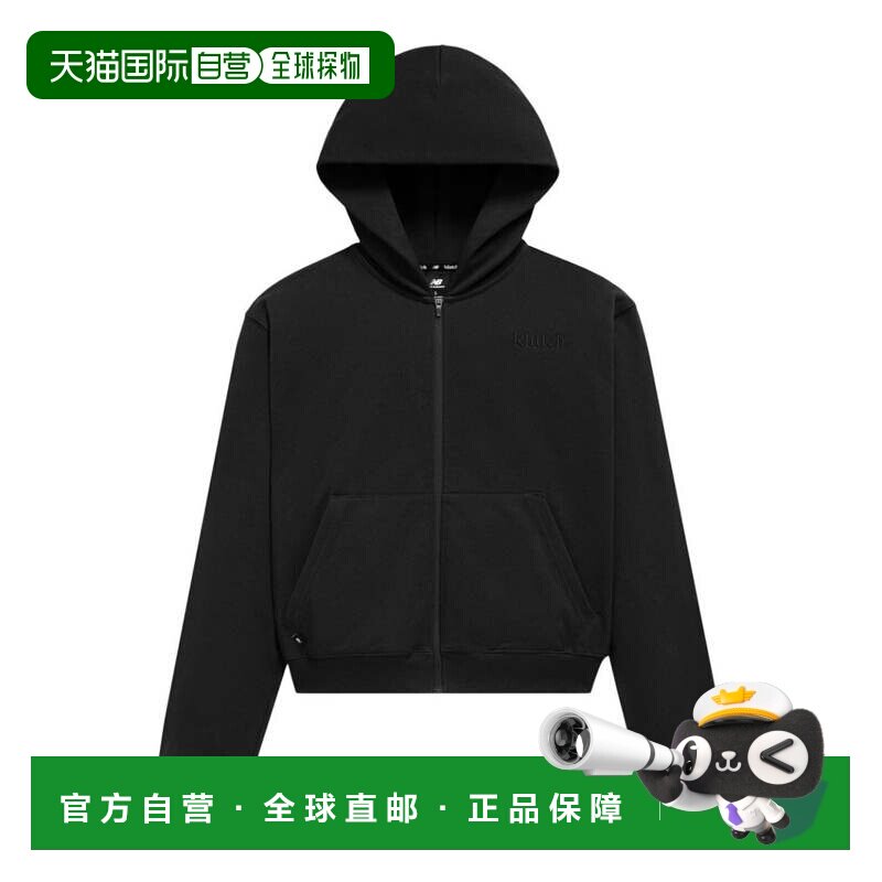 日本直邮New Balance Klutch 抓绒全拉链卫衣 黑色