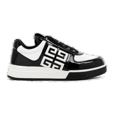 香港直邮GIVENCHY 女士运动鞋 BE0030E1V5004 CO 黑色 徽标运动鞋