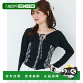 双色设计 1h可退 领口 女装 异材质拼接 日本直邮MAJESTIC LEGON