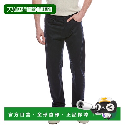 自营theory理论Zaine裤子-黑色 美国奥莱直发休闲裤男装