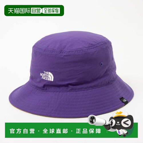 日本直邮The North Face 帽子 北面 双面抓绒紫