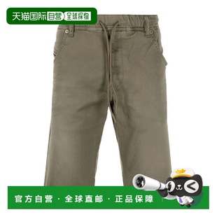 00STMV0670M58Q 短裤 绿色 香港直邮DIESEL 抽绳腰短裤 男士