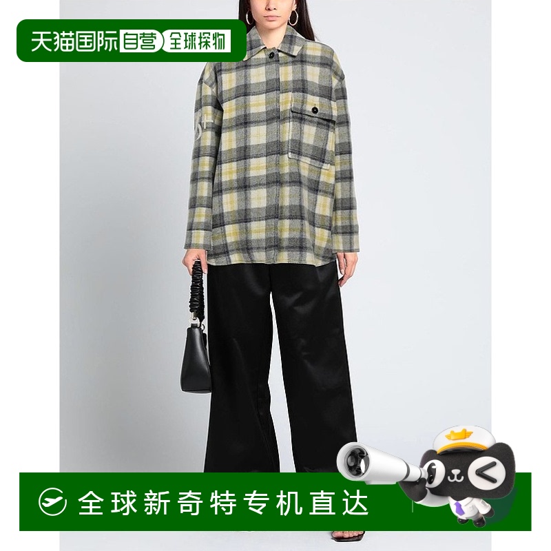 1h可退 香港直邮潮奢 Jil Sander 吉尔 桑达 女士 格纹衬衫