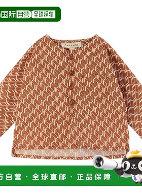 1h可退 香港直邮潮奢 Caramel 女童 橙色 Chard 婴儿衬衫童装 CHA
