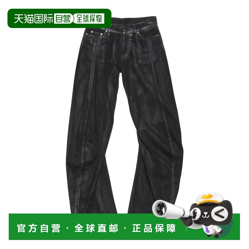 香港直邮ACNE STUDIOS 女士牛仔裤 A00611900 AW2026 黑色 2006F图片