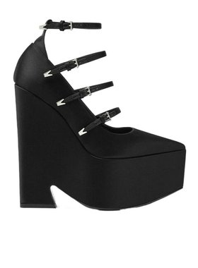 Versace TEMPEST 防水台高跟鞋 10094691A00619