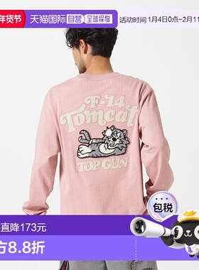 日本直邮AVIREX SAGARA TOM CAT L/S T-SHIRT [AV1129EM018388] T