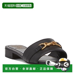 Sandals Women 自营Vince Leather Maxine Black Round Camuto