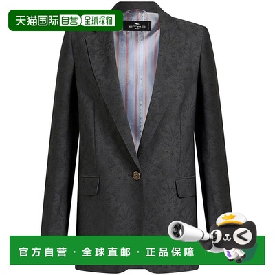 1h可退 香港直邮Etro 艾特罗 女士 单排扣羊毛西装外套 WRCA00429