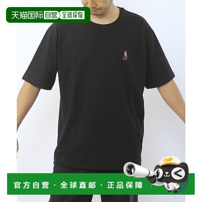 1h可退 日本直邮MASTER FRAME男士泰迪熊刺绣T恤 A0447UTS594上衣