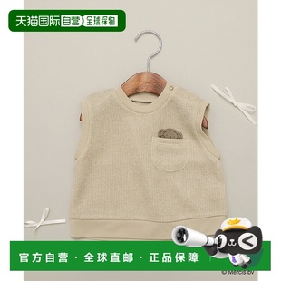 可爱图案设计 1h可退 春秋款 儿童针织背心 015603 日本直邮boris