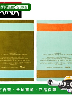 日本直邮NANGA Good Sleep Border 棉质毯子尺码 S (NZ2254-4C424