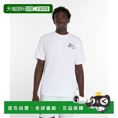1h可退 日本直邮New Balance 男士 棉质网球主题短袖T恤 MT61A99Z