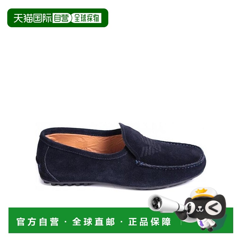 香港直邮Emporio Armani 商务休闲鞋一脚蹬乐福鞋 X4B066XAT50