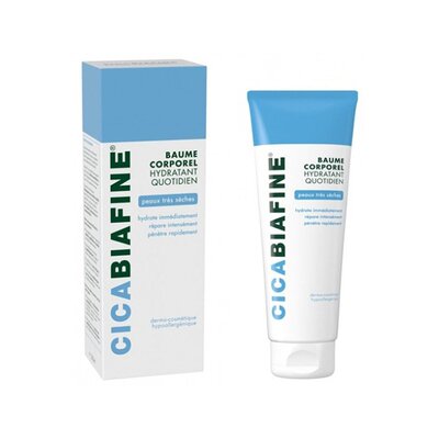 欧洲直邮Biafine女士身体乳200ml每日保湿3岁以上儿童可用修护