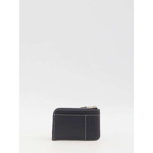 TORY BURCH 女士钱包 165035405 SS2025 浅棕色 翻盖卡包