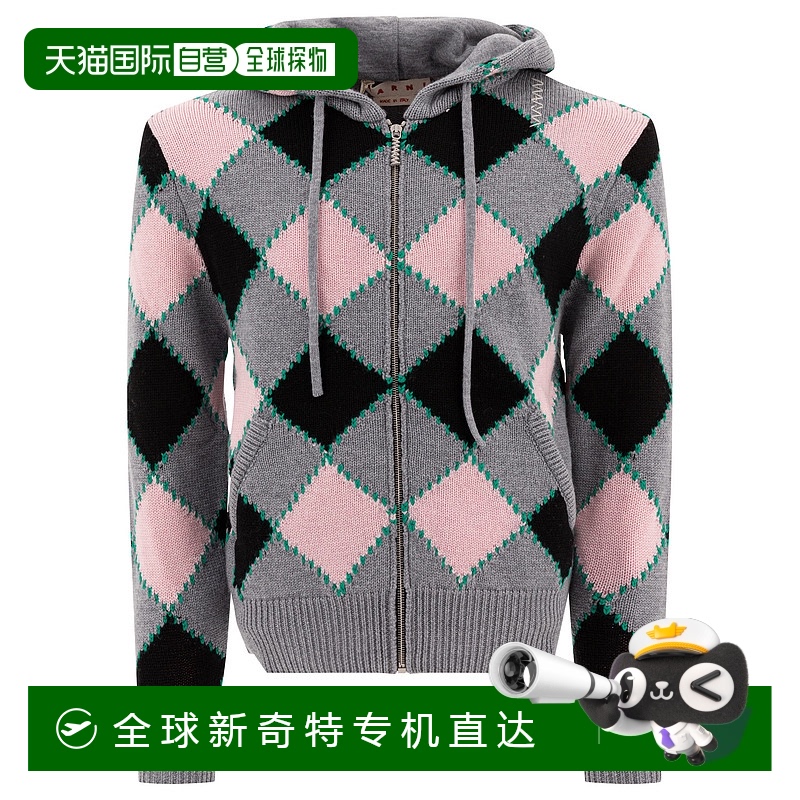 1h可退 香港直邮MARNI 男士针织毛衣 CDMG0157Q2UFW618ARN62 SS20