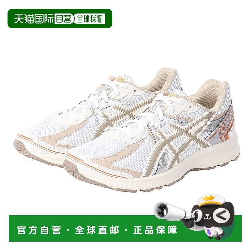 日潮跑腿ASICS亚瑟士 (男款、女款） 运动鞋 JOG 100S 白色 x 灰2