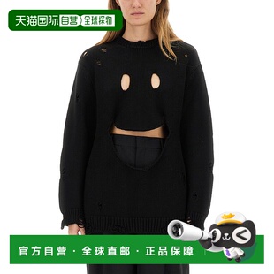 1h可退 香港直邮Moschino 莫斯奇诺 女士 JERSEY. 羊毛毛衣 09225