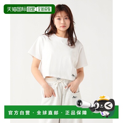 日本直邮Labrador Retriever × BEAMS HEART 女士 短款硅感T恤 4