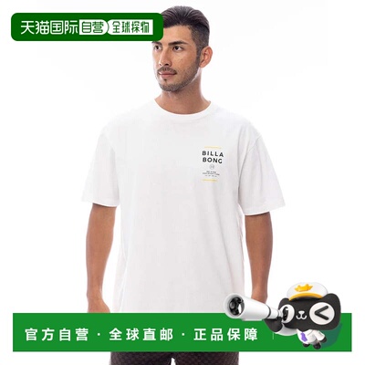 日本直邮BILLABONG 男士 SUNBLOCK 半袖T恤 BF011207 白色