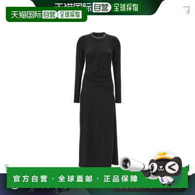 香港直邮Brunello Cucinelli 布内罗 古奇拉利 女士 长袖连衣裙 M