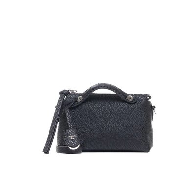 FENDI 女士单肩包 8BS098ASU2F0GXN AW2024 黑色
