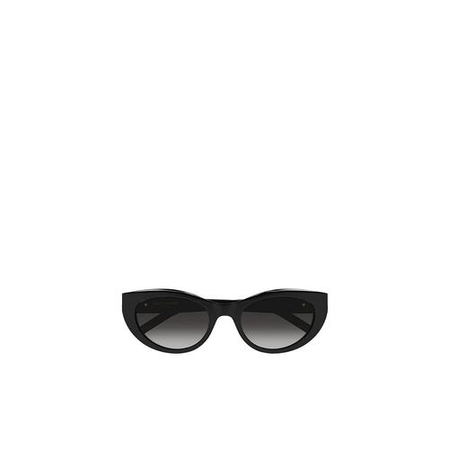 Saint Laurent logo猫眼框太阳眼镜 SLM115