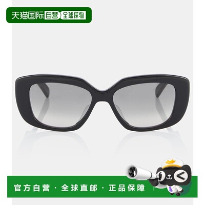 1h可退 香港直邮潮奢 Celine 思琳 女士 Triomphe 04 矩形太阳眼