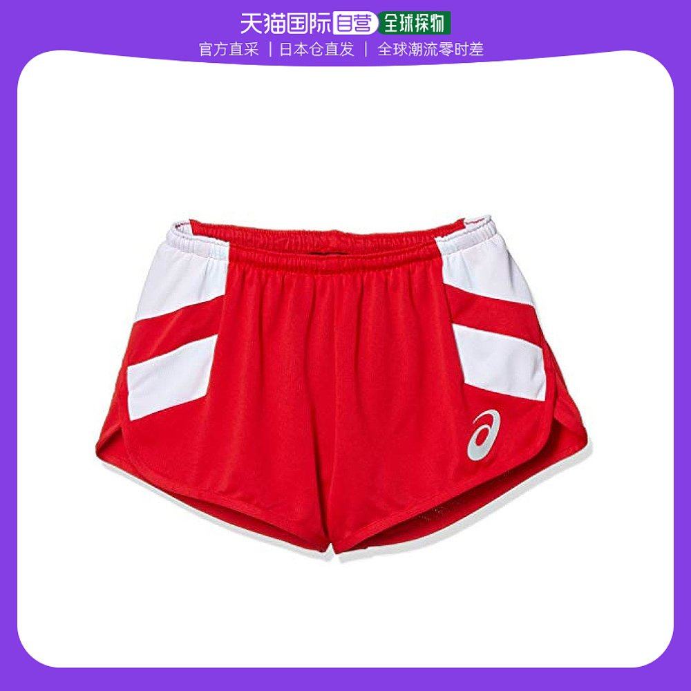 【日本直邮】ASICS亚瑟士男士跑步短裤2094A004儿童古典红/白 160