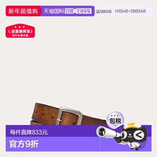 自营欧洲直邮RALPH LAUREN拉夫劳伦RRL手工鞣制皮带情人节礼物