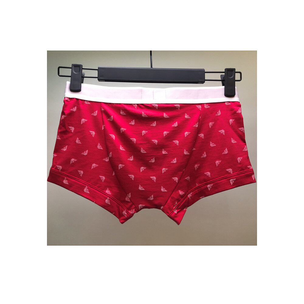 Emporio Armani 徽标平角内裤 1113894P506