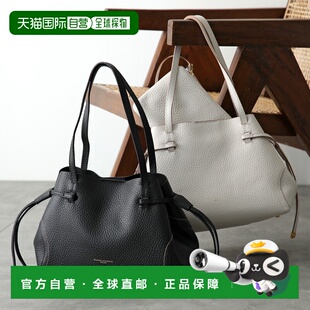 日本直邮GIANNI CHIARNI VIOLETTE 女士真皮手提包带收纳袋颜色: