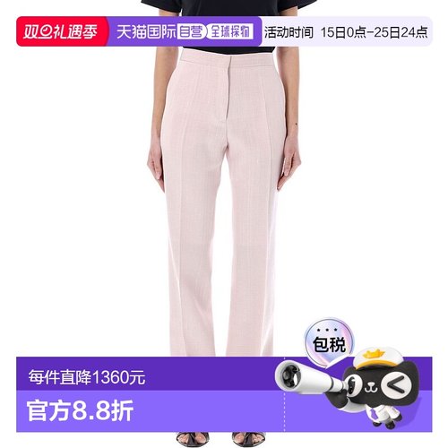 1h可退 香港直邮Jil Sander 吉尔 桑达 女士 徽标休闲裤 J01KA011