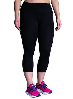 潮奢 Brooks 女士 Spark 七分裤 black黑色 舒适时尚
